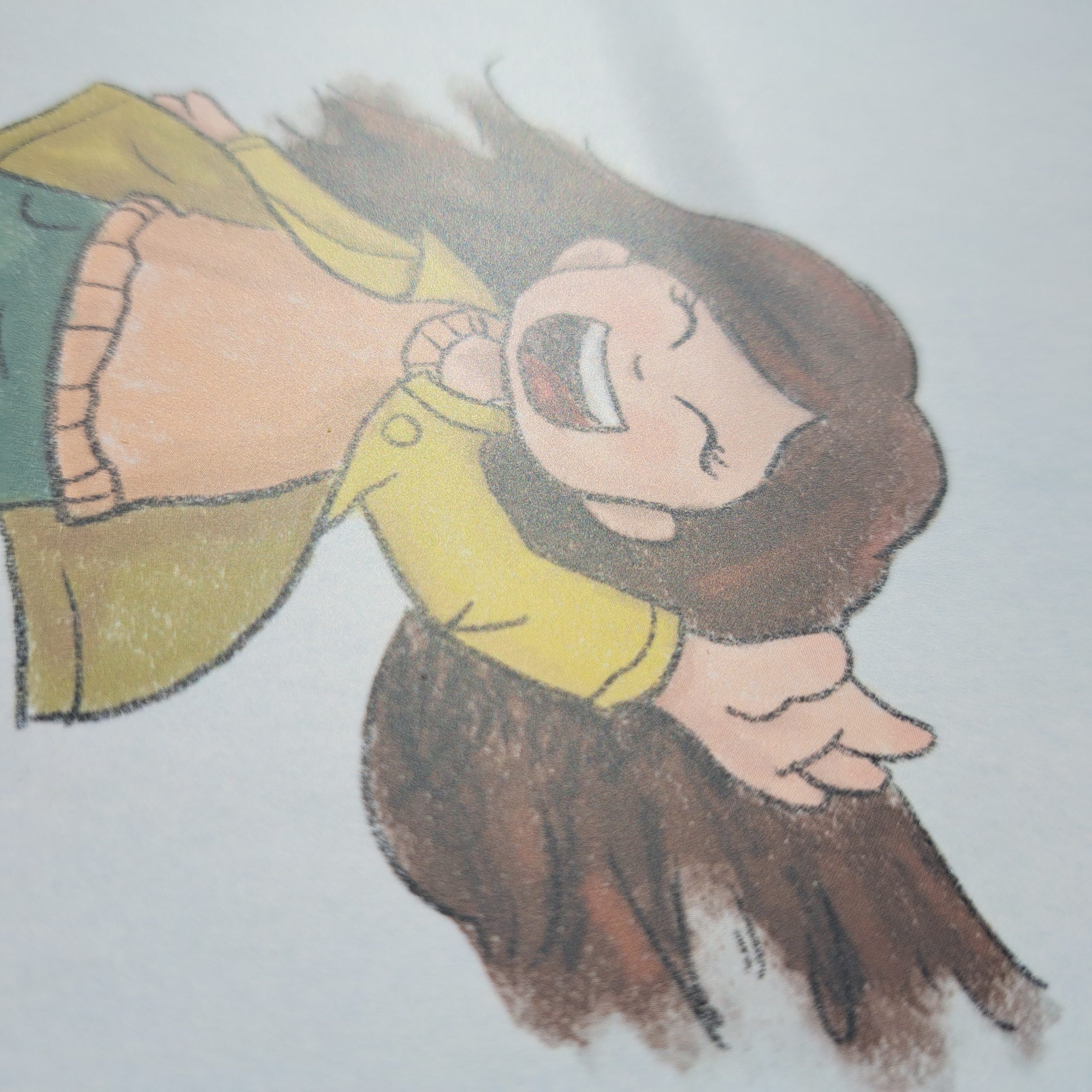Detailbild Notizbuch A5 Mädchen im Regen